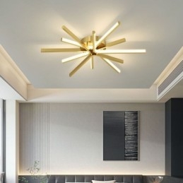 Flush Mount Modern Minimalist Fireworks Taklampa