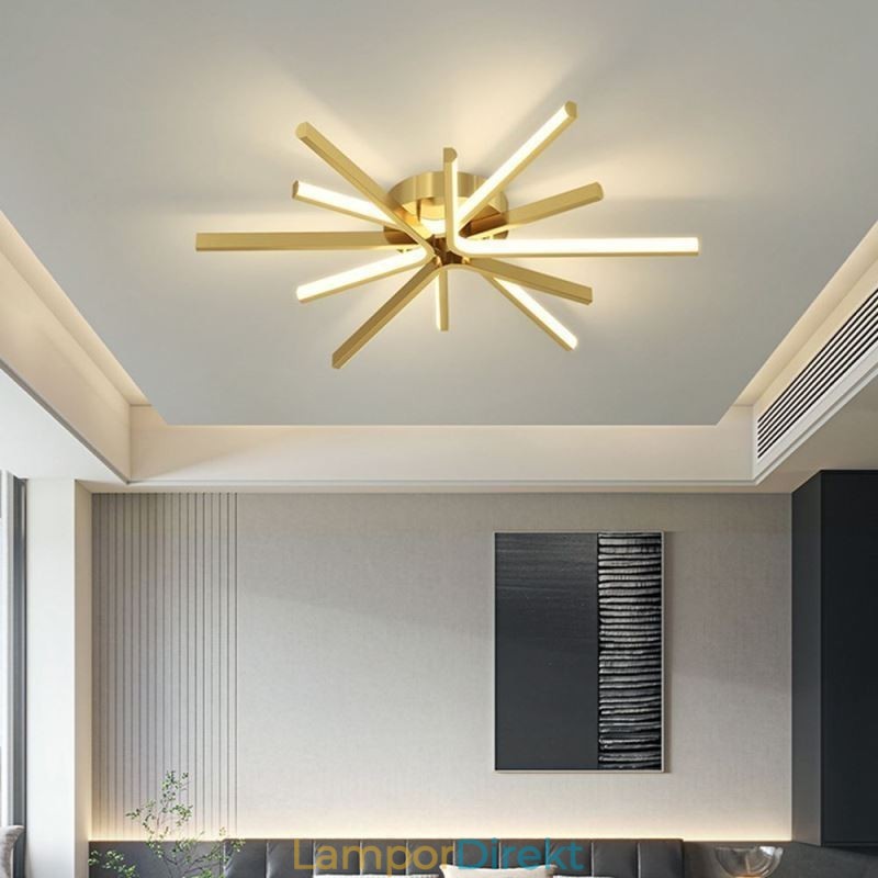 Flush Mount Modern Minimalist Fireworks Taklampa