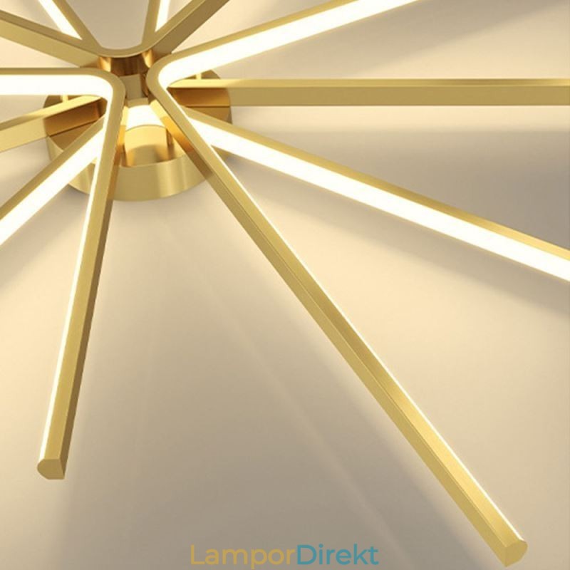 Flush Mount Modern Minimalist Fireworks Taklampa