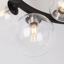 Flush Mount Modern Minimalistisk Dekorativ Taklampa I Glas