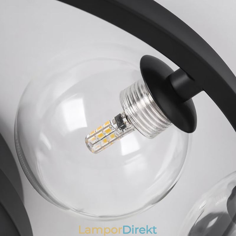 Flush Mount Modern Minimalistisk Dekorativ Taklampa I Glas