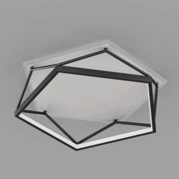 Flush Mount Hollow Tredimensionell Taklampa 55Cm