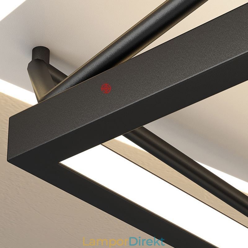 Flush Mount Hollow Tredimensionell Taklampa 55Cm