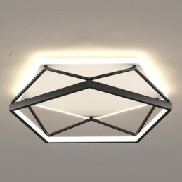 Flush Mount Hollow Tredimensionell Taklampa 55Cm