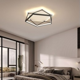 Flush Mount Hollow Tredimensionell Taklampa 55Cm