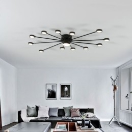 Flush Mount Modern Minimalistisk Takljus Akryl Ljusskärm