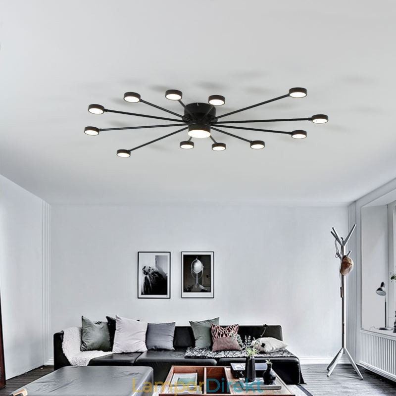Flush Mount Modern Minimalistisk Takljus Akryl Ljusskärm