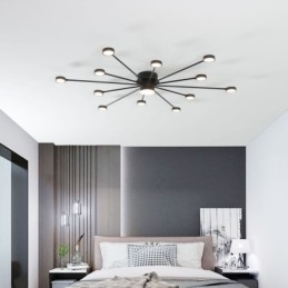Flush Mount Modern Minimalistisk Takljus Akryl Ljusskärm