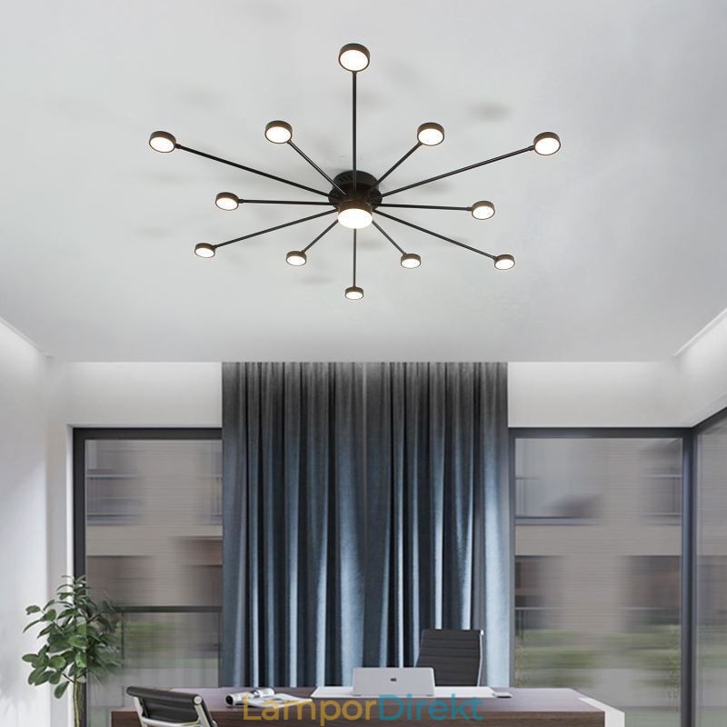 Flush Mount Modern Minimalistisk Takljus Akryl Ljusskärm