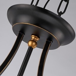 Retro Minimalistiska Taklampor Europeisk Stil Glastaklampor Lampa