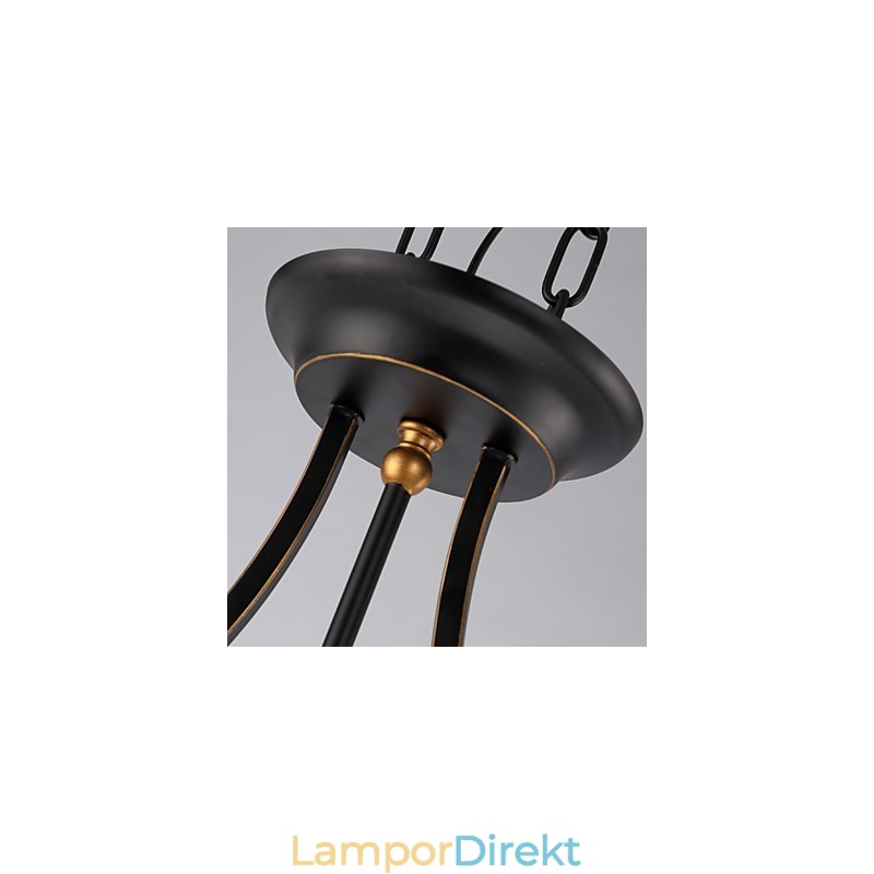 Retro Minimalistiska Taklampor Europeisk Stil Glastaklampor Lampa
