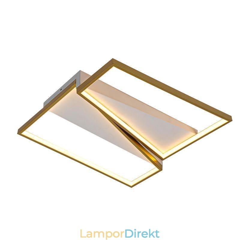 Flush Mount Minimalistisk Mosaic Trapezium Taklampa