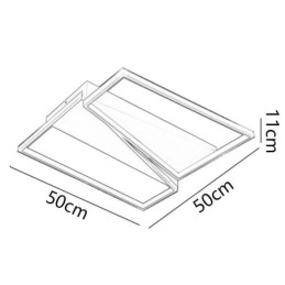 Flush Mount Minimalistisk Mosaic Trapezium Taklampa