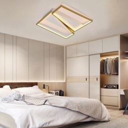 Flush Mount Minimalistisk Mosaic Trapezium Taklampa