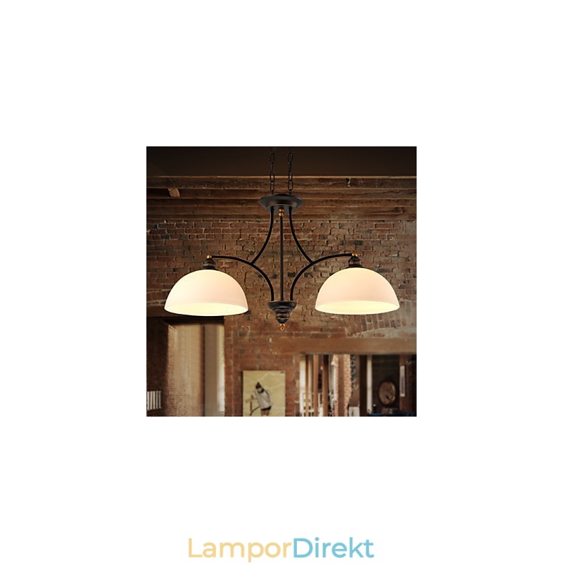 Retro Minimalistiska Taklampor Europeisk Stil Glastaklampor Lampa