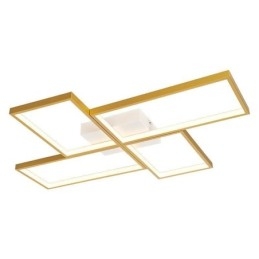 Flush Mount Mosaic Geometrisk Fyrkantig Taklampa