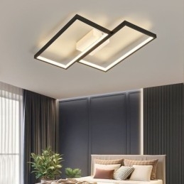 Flush Mount Mosaic Geometrisk Fyrkantig Taklampa