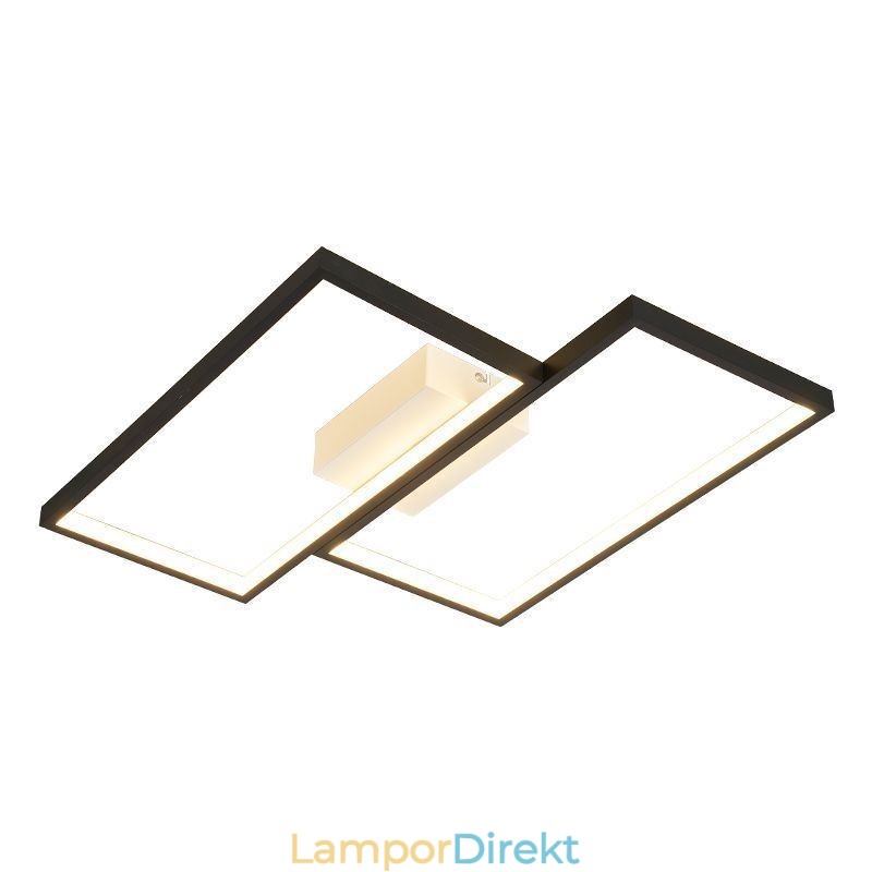Flush Mount Mosaic Geometrisk Fyrkantig Taklampa