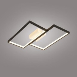 Flush Mount Mosaic Geometrisk Fyrkantig Taklampa