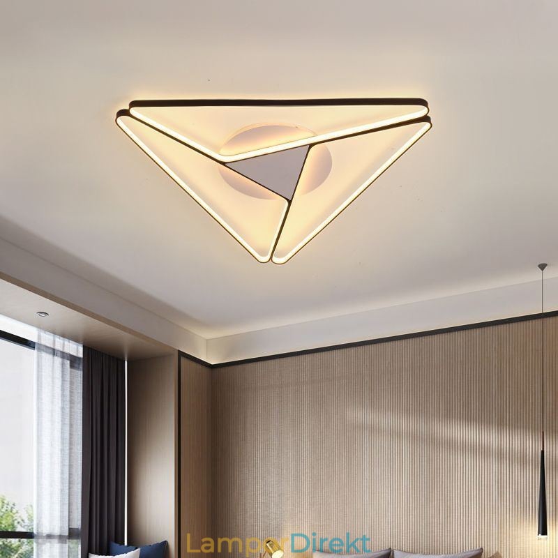 Infälld Minimalistisk Triangel Taklampa