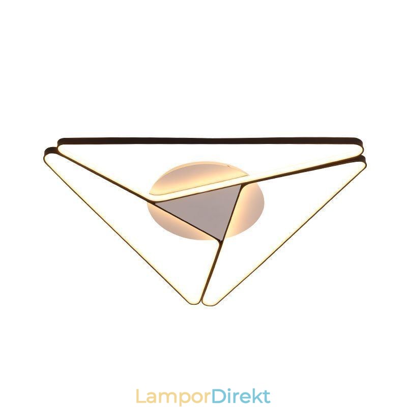 Infälld Minimalistisk Triangel Taklampa