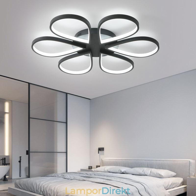 Infälld Taklampa För Minimalistisk Klöver