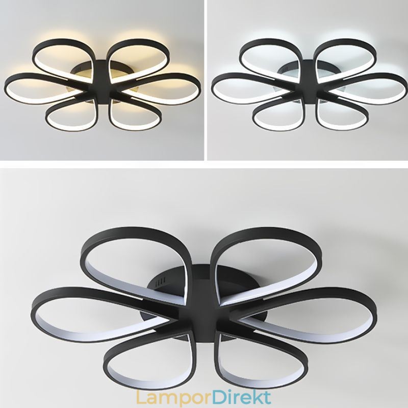 Infälld Taklampa För Minimalistisk Klöver