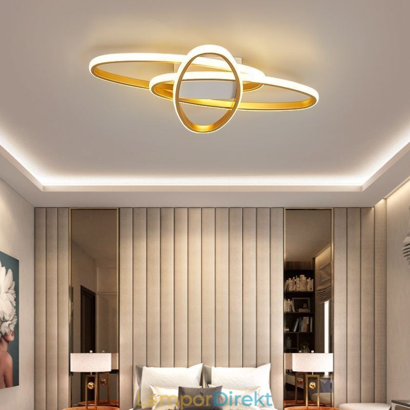 Flush Mount Minimalistisk Surround Planet Taklampa
