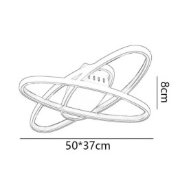 Flush Mount Minimalistisk Surround Planet Taklampa