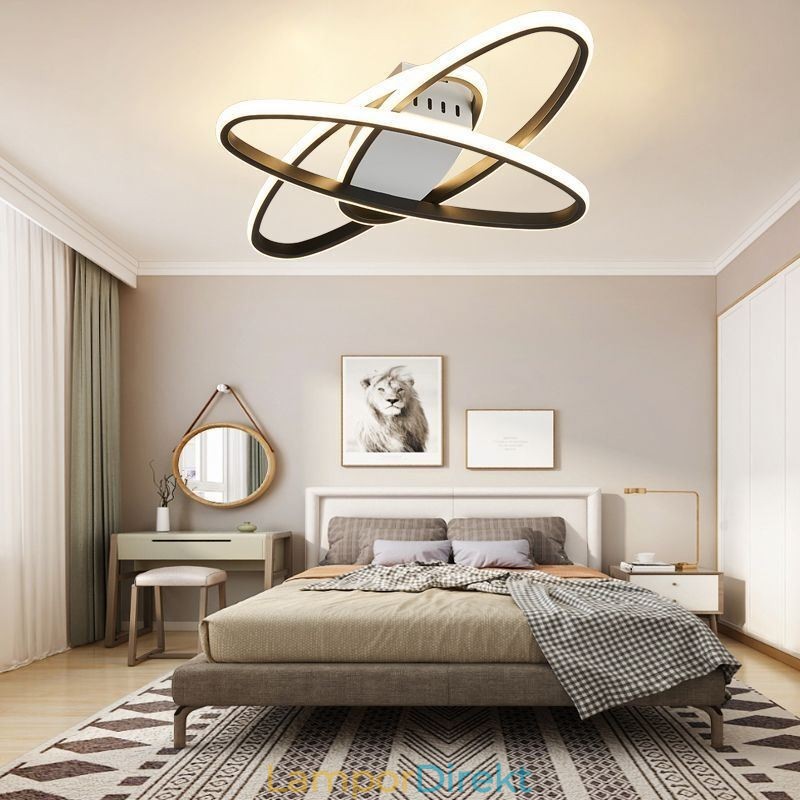 Flush Mount Minimalistisk Surround Planet Taklampa