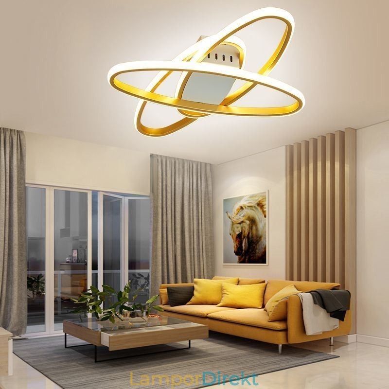 Flush Mount Minimalistisk Surround Planet Taklampa