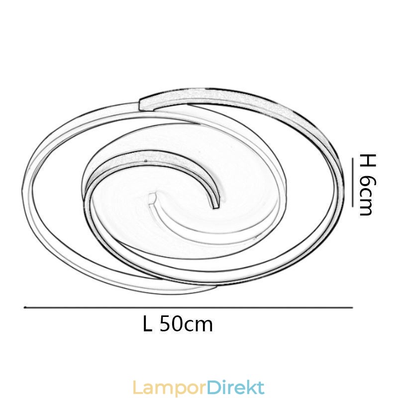 Infälld Taklampa Med Rund Taklampa I Akryl