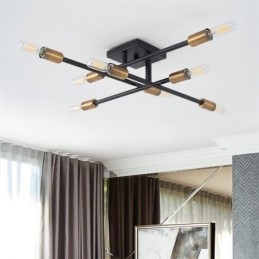 Country Retro Flush Mount Amerikansk Industriell Stil Dekorativ Taklampa