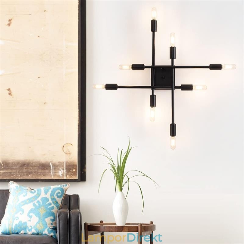 Country Retro Flush Mount Amerikansk Industriell Stil Dekorativ Taklampa