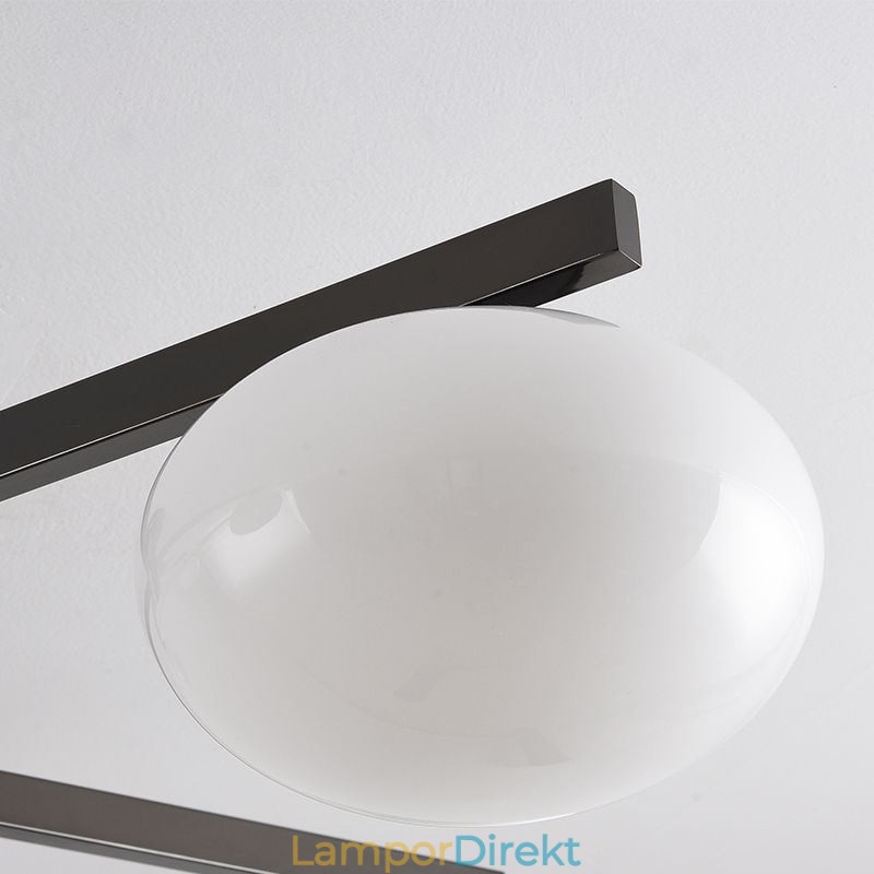 Nordic Glass Flush Mount Creative Smidesjärn Taklampa