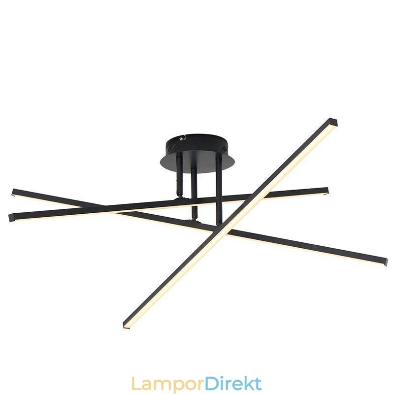 Modern Enkel Infälld Taklampa I Aluminium Art Strip