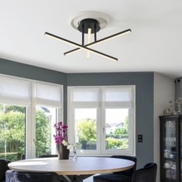 Modern Enkel Infälld Taklampa I Aluminium Art Strip