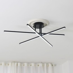 Modern Enkel Infälld Taklampa I Aluminium Art Strip