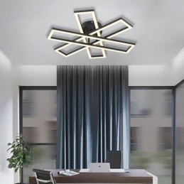 Minimalistisk Infälld Taklampa I Aluminium Konst Väderkvarn