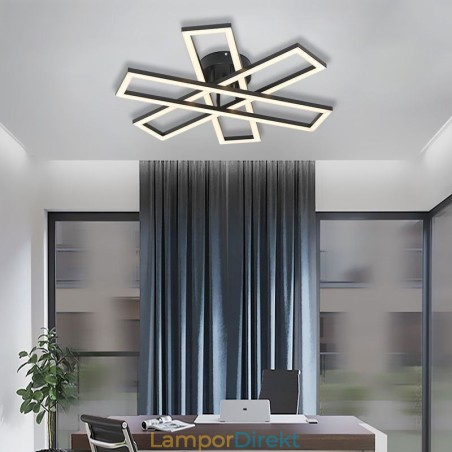 Minimalistisk Infälld Taklampa I Aluminium Konst Väderkvarn Minimalistisk Infälld Taklampa I Aluminium Konst Väderkvarn