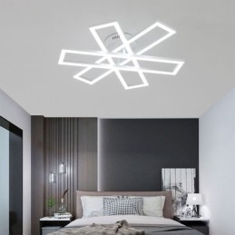 Minimalistisk Infälld Taklampa I Aluminium Konst Väderkvarn