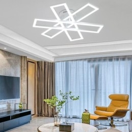 Minimalistisk Infälld Taklampa I Aluminium Konst Väderkvarn