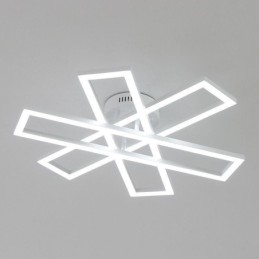 Minimalistisk Infälld Taklampa I Aluminium Konst Väderkvarn