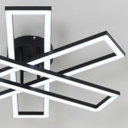 Minimalistisk Infälld Taklampa I Aluminium Konst Väderkvarn