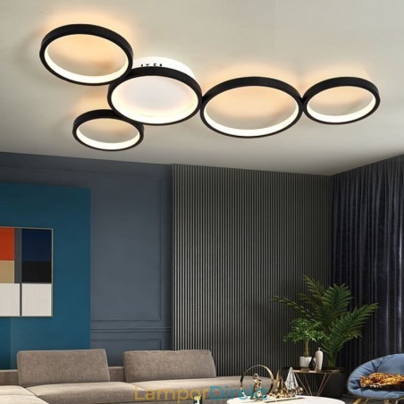 Modern Infälld Taklampa I Aluminium Konst Modern Infälld Taklampa I Aluminium Konst