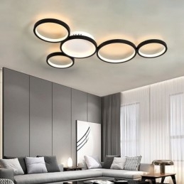 Modern Infälld Taklampa I Aluminium Konst
