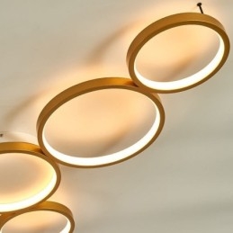 Modern Infälld Taklampa I Aluminium Konst