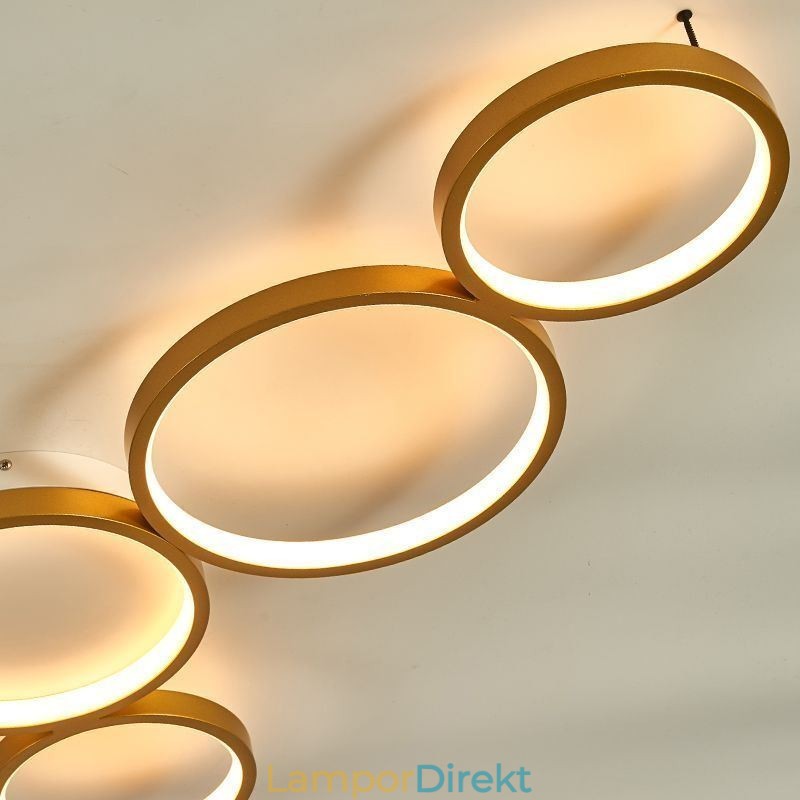 Modern Infälld Taklampa I Aluminium Konst