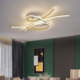 Minimalistisk Infälld Aluminium Art Butterfly Taklampa