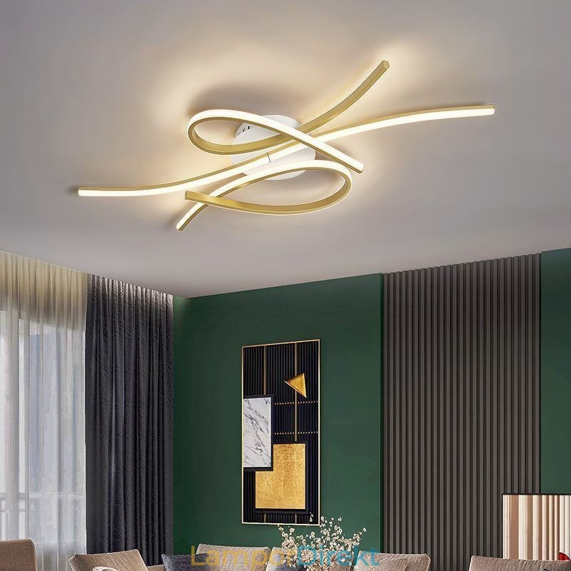 Minimalistisk Infälld Aluminium Art Butterfly Taklampa